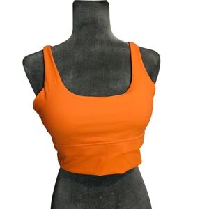 Nine Bull Women's Orange Sports Bra XXL NWOT